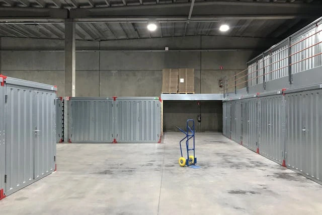 Cart in an Empty Warehouse